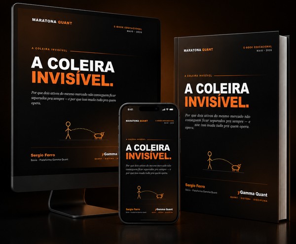 E-book A Coleira Invisível · Sérgio Ferro · Gamma Quant